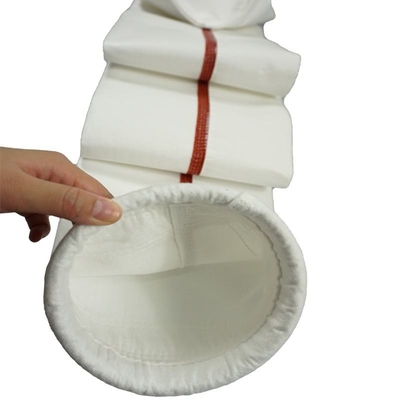 Liquids P84 Dust Filter Bags Filtrasi Industri Dengan Selesai Singed