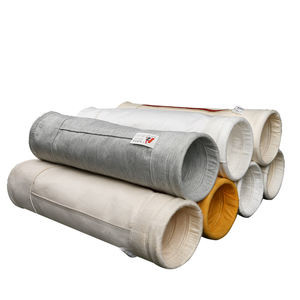 Filter Bag 600gsm Bahan Nomex Aramid PTFE Membran Non-Woven Bag Filter